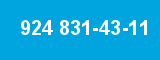 924 831-43-11 924 831-43-11